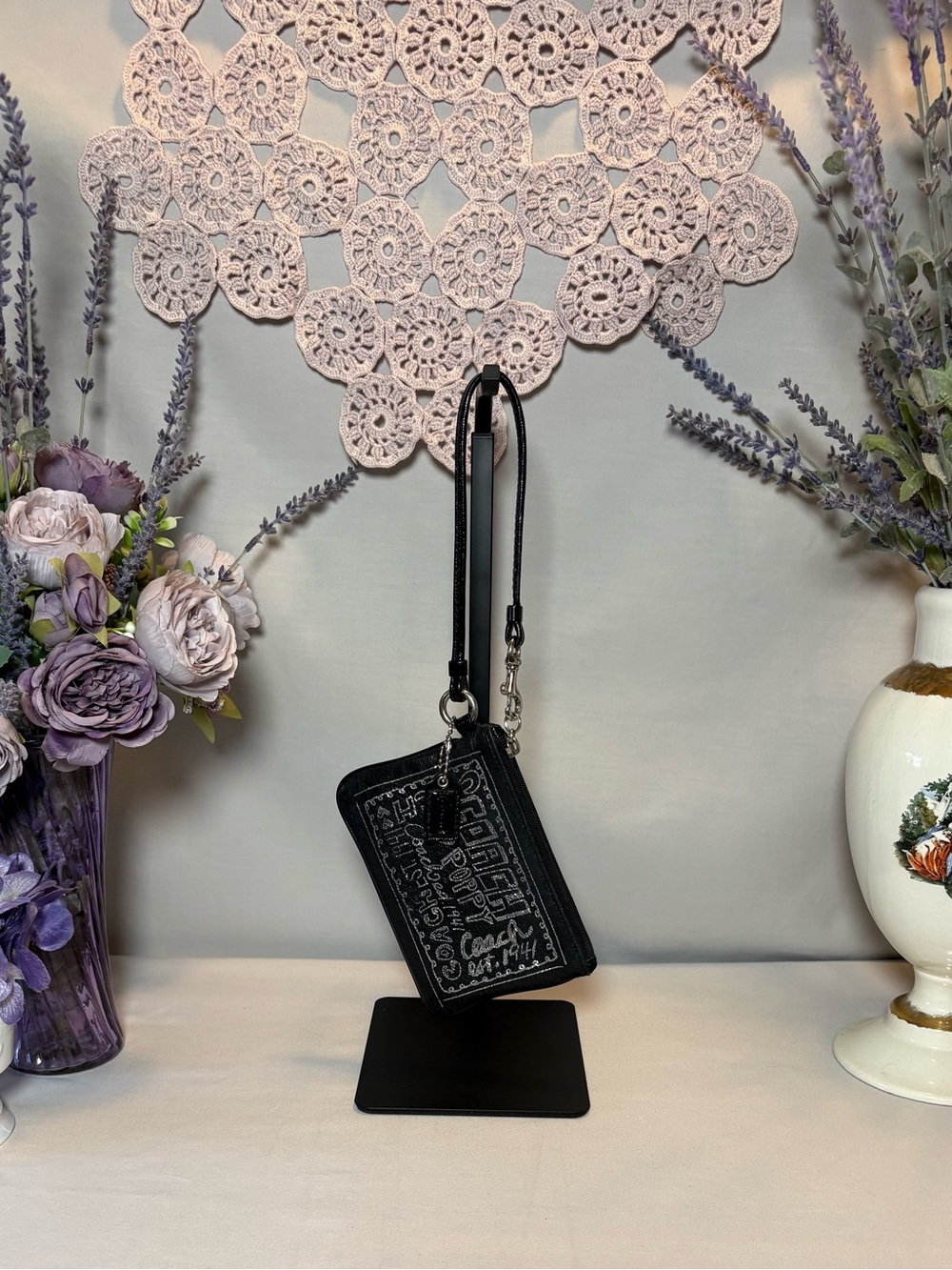 Coach Poppy collection wristlet